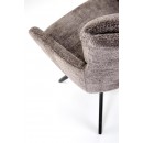 Стул HALMAR K540 серый/черный, поворотный